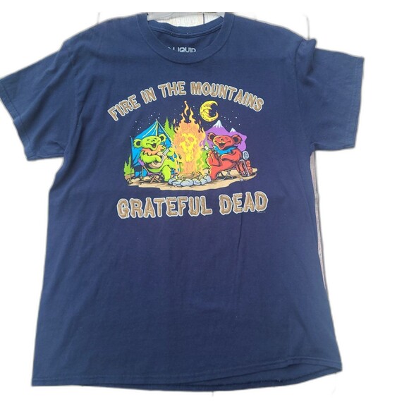 Liquid Blue Grateful Dead Bears Fire in the Mountains - Picture 3 of 6